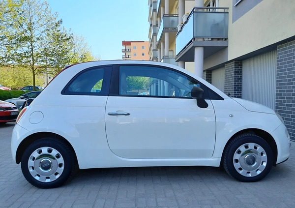 Fiat 500 cena 19900 przebieg: 165730, rok produkcji 2010 z Tykocin małe 352